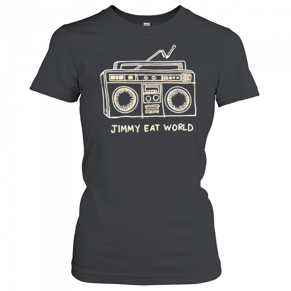Jimmy eat world boombox shirt Women's T-shirt