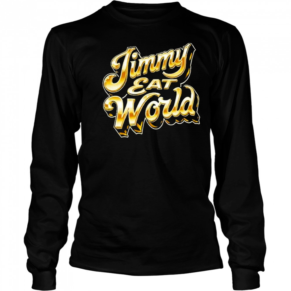 Jimmy Eat World Chrome Logo T-Shirt Long Sleeved