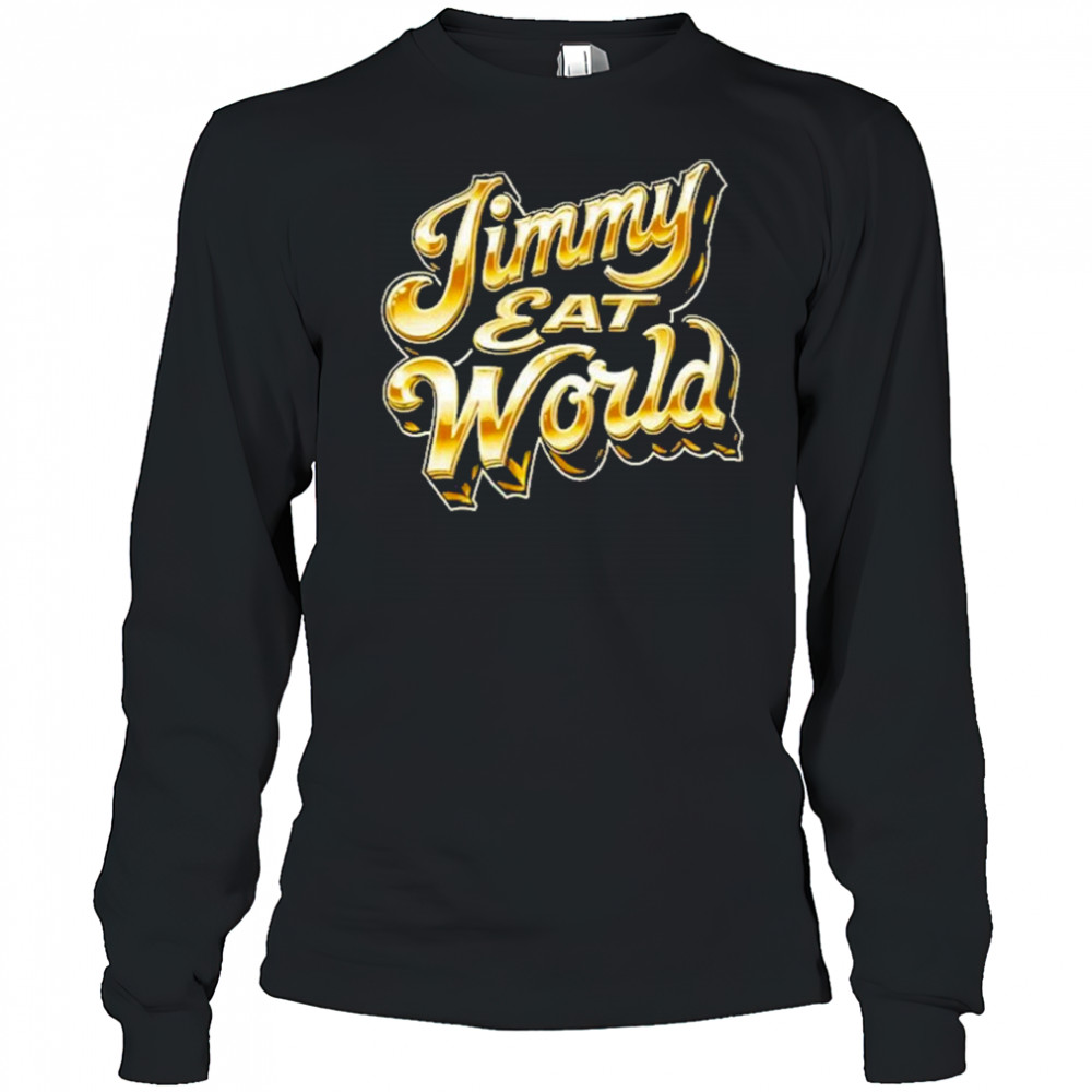 Jimmy Eat World Chrome Logo T-Shirt Long Sleeved