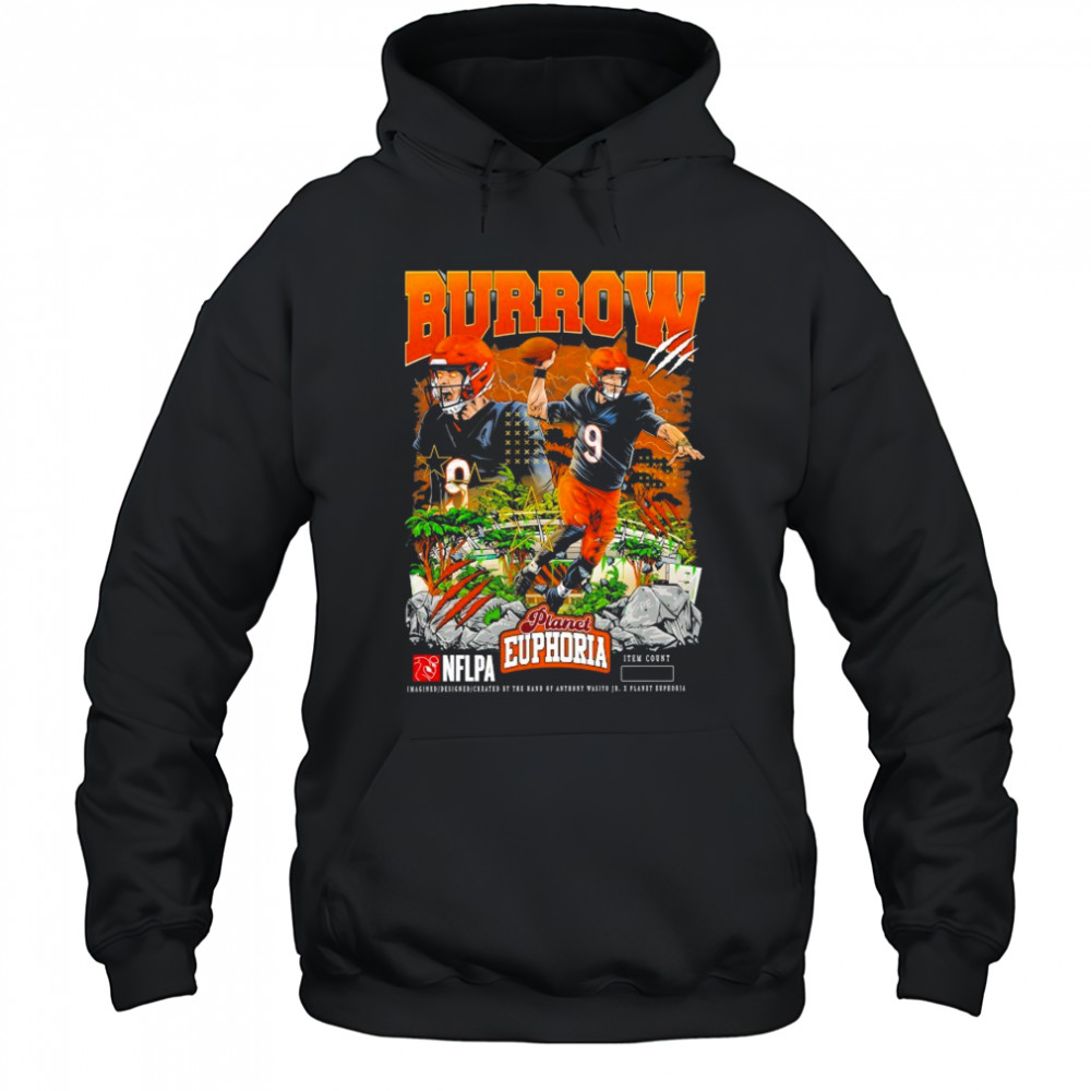 Joe Burrow NFLPA Planet Euphoria T-shirt Hoodie
