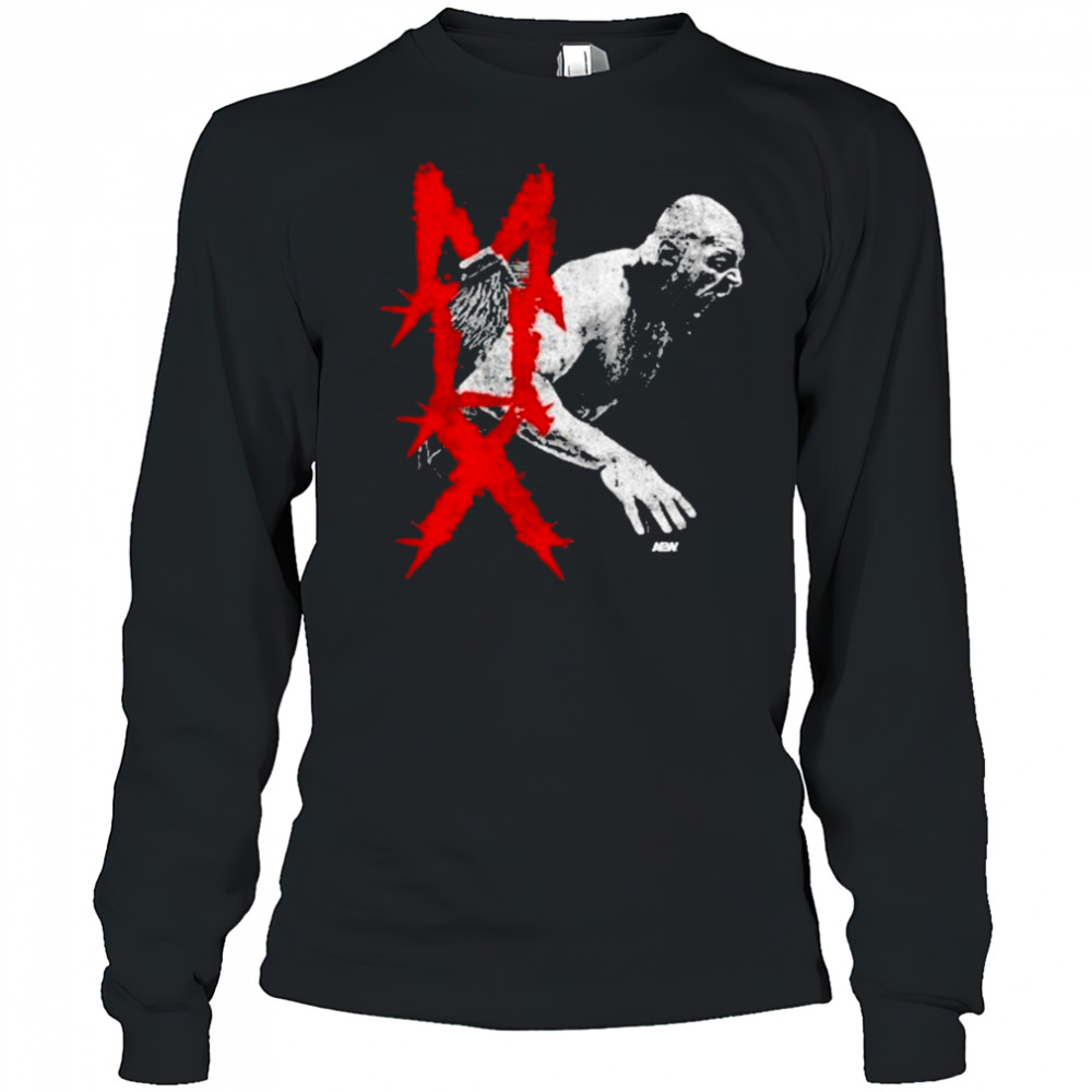 Jon Moxley Professional Wrestler T-shirt Long Sleeved