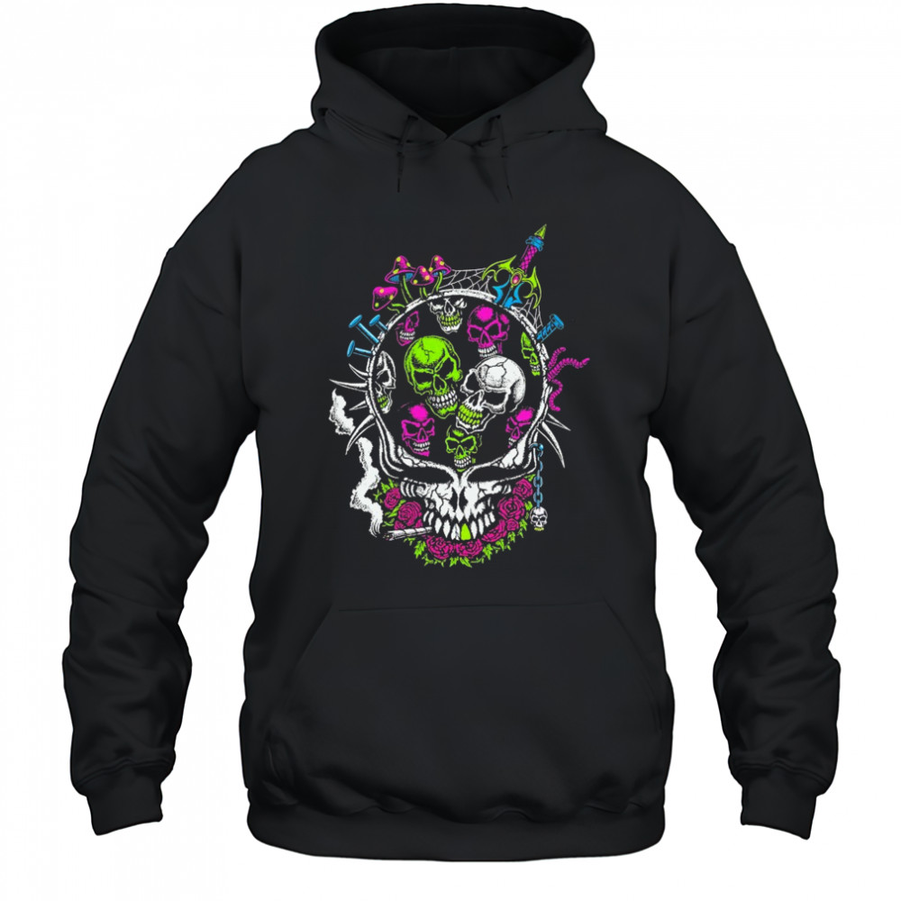 Josh Freydkis Skeleton Factory Skull T-shirt Hoodie