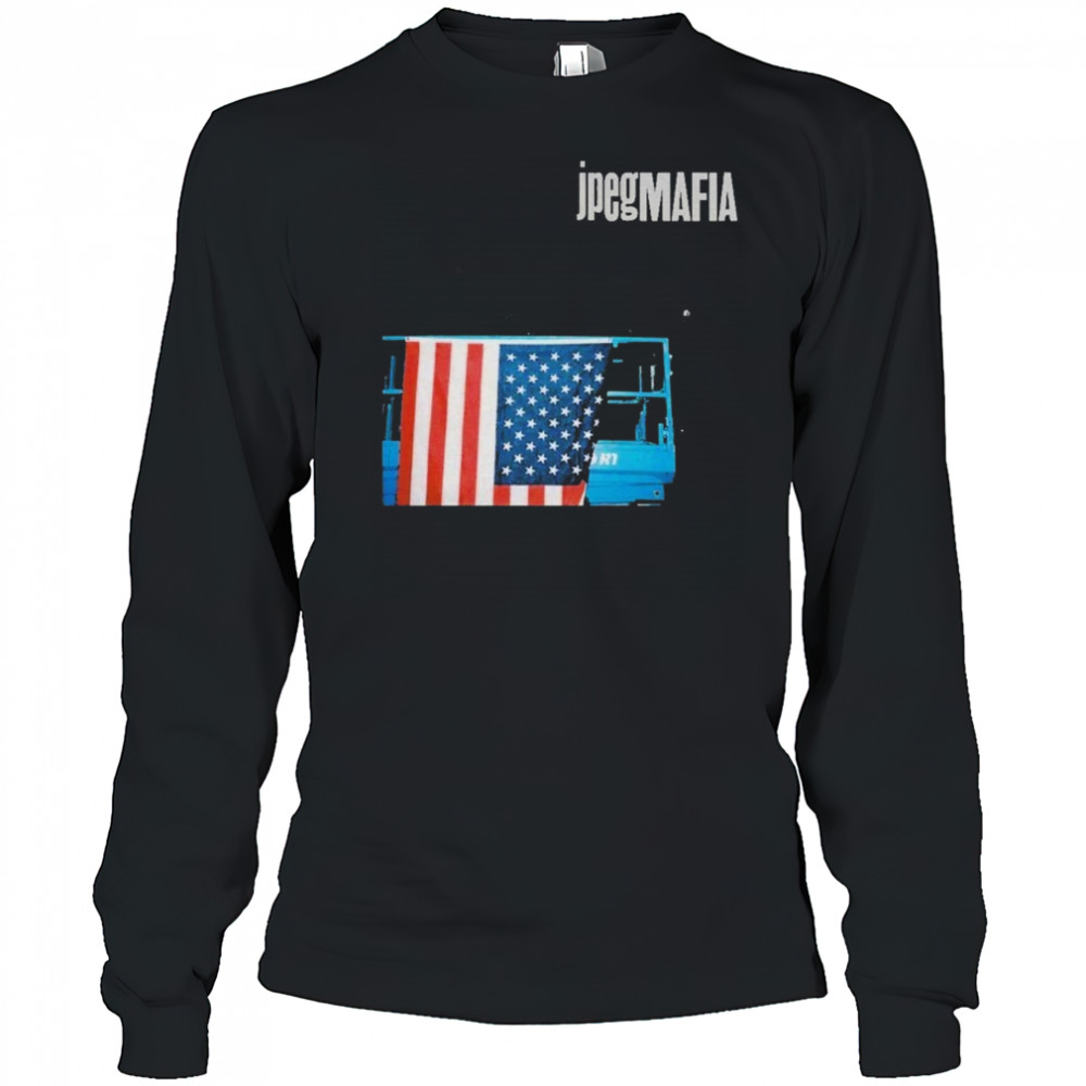 Jpegmafia Protect The Cross American Flag T-shirt Long Sleeved
