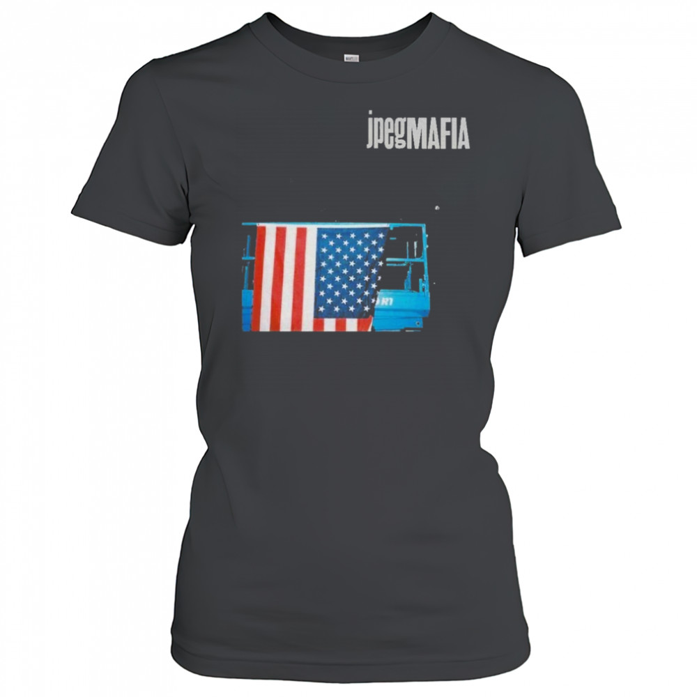 Jpegmafia Protect The Cross American Flag T-shirt Women's T-shirt