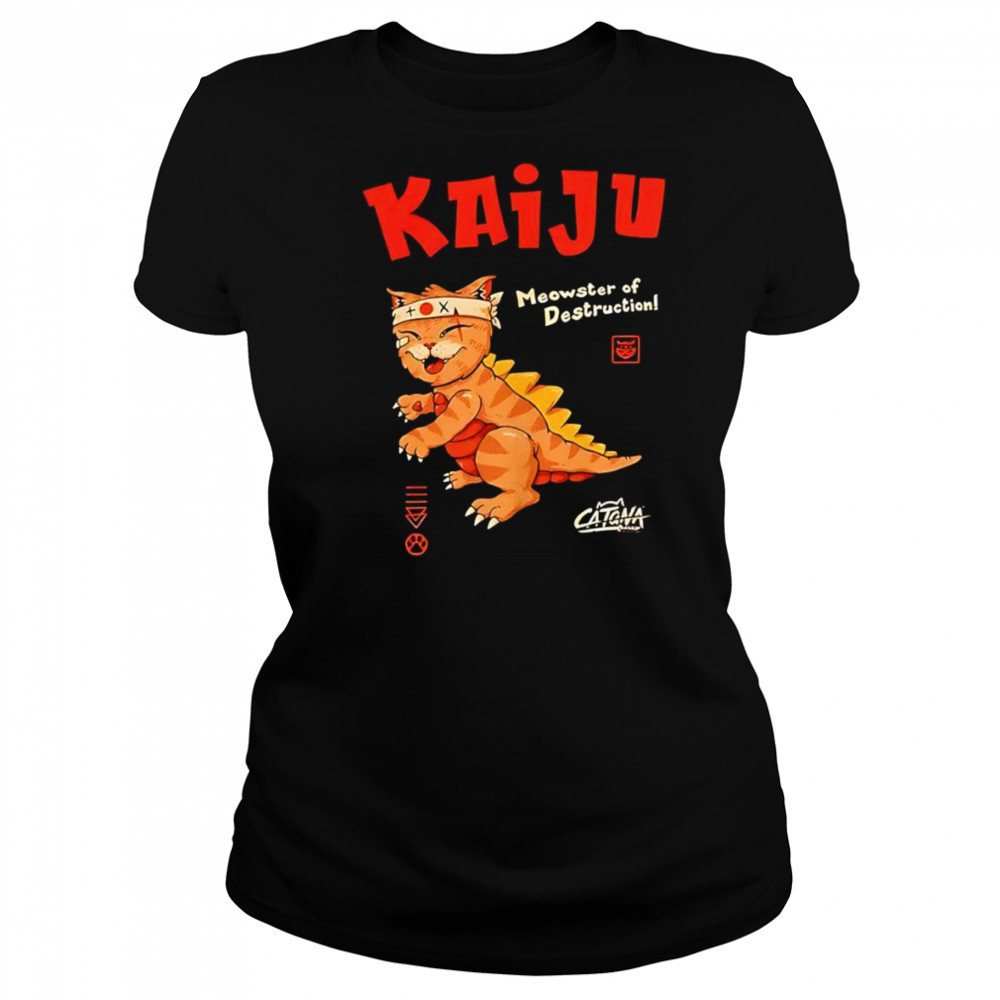 Kaiju Meowster of Destruction shirt Women's T-shirt
