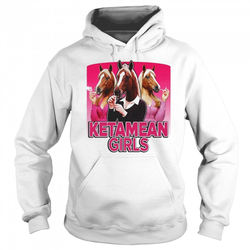 Ketamean Girls Horse Cigarettes T-shirt Sweatshirt