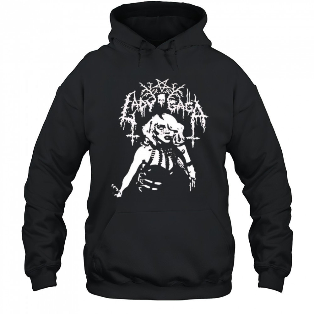 Lady Gaga death metal shirt Hoodie