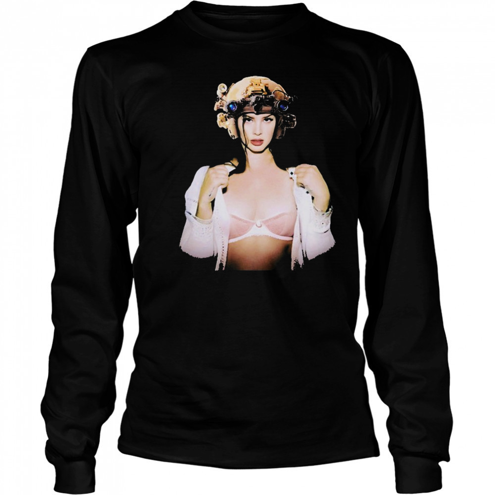 Lana Del Rey On The X T-shirt Long Sleeved