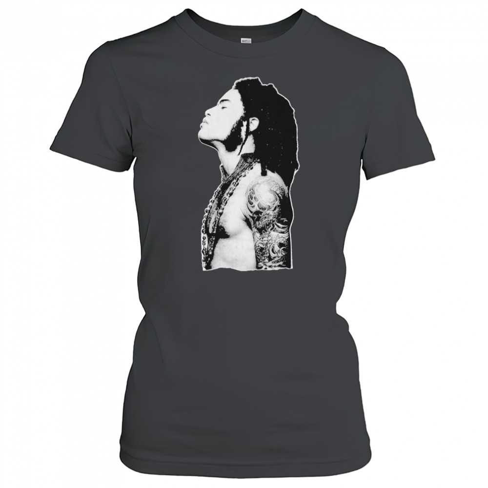 Lenny Kravitz Profile Outline T-shirt Women's T-shirt