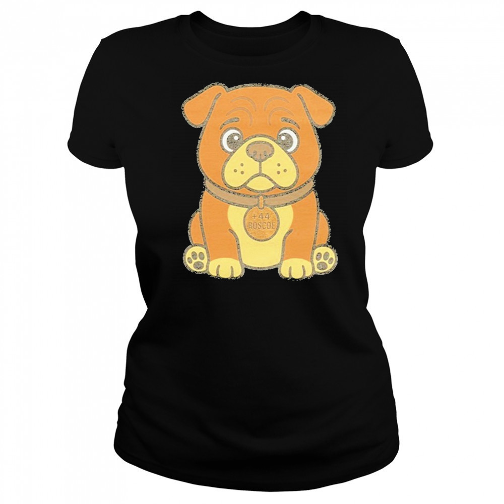 Lewis Hamilton +44 Roscoe Dog T-shirt Women's T-shirt