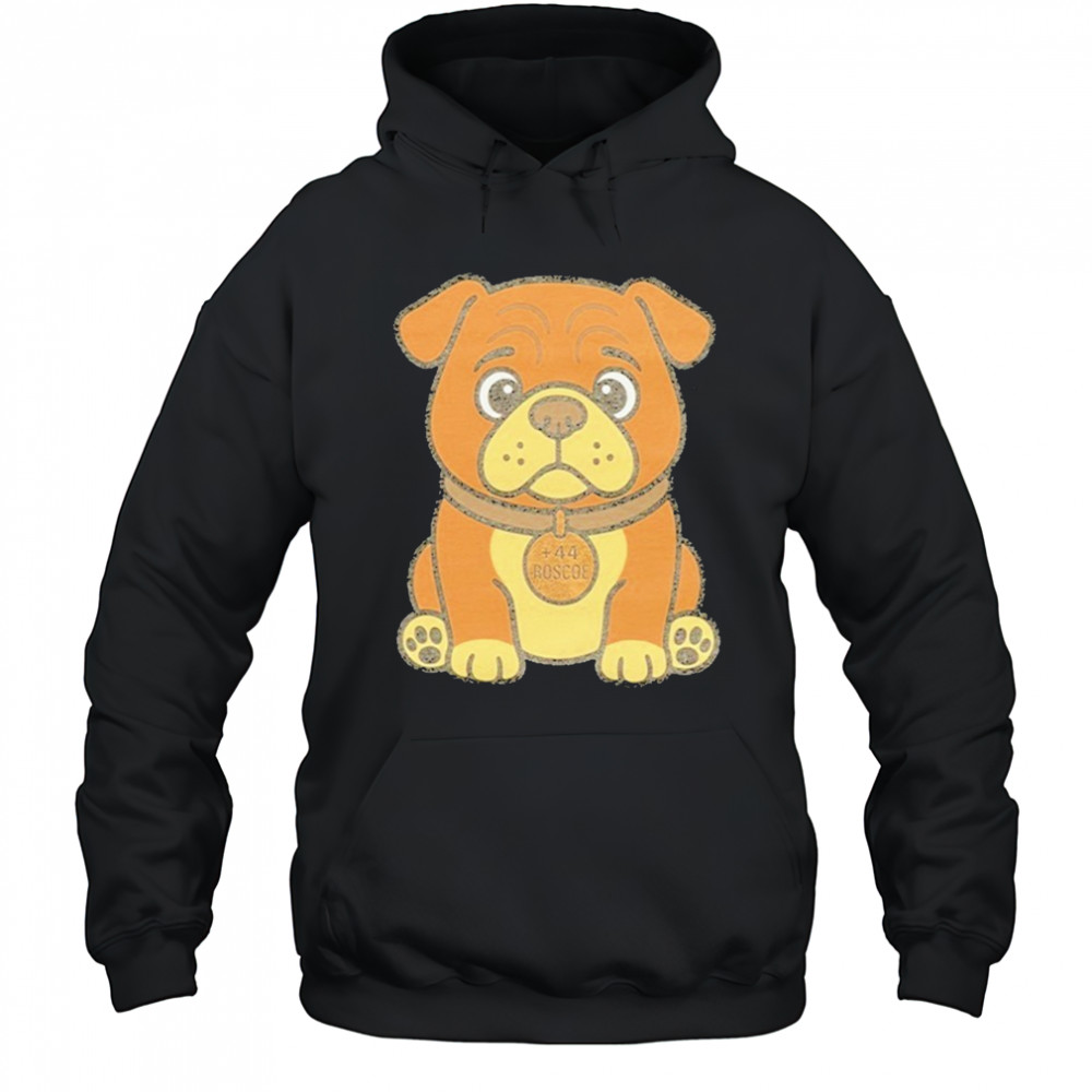 Lewis Hamilton +44 Roscoe Dog T-shirt Hoodie