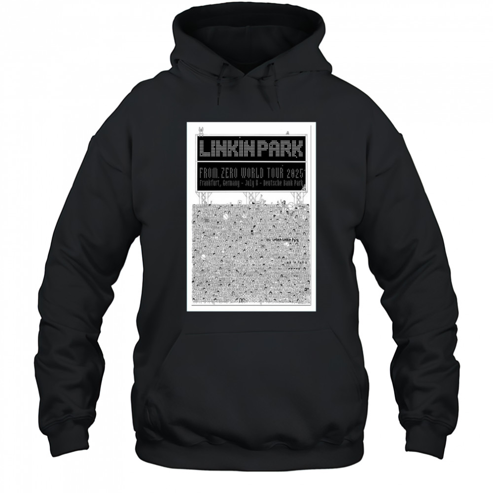 Linkin Park From Zero World Tour Frankfurt Germany July 8 2025 Poster Shirt Hoodie