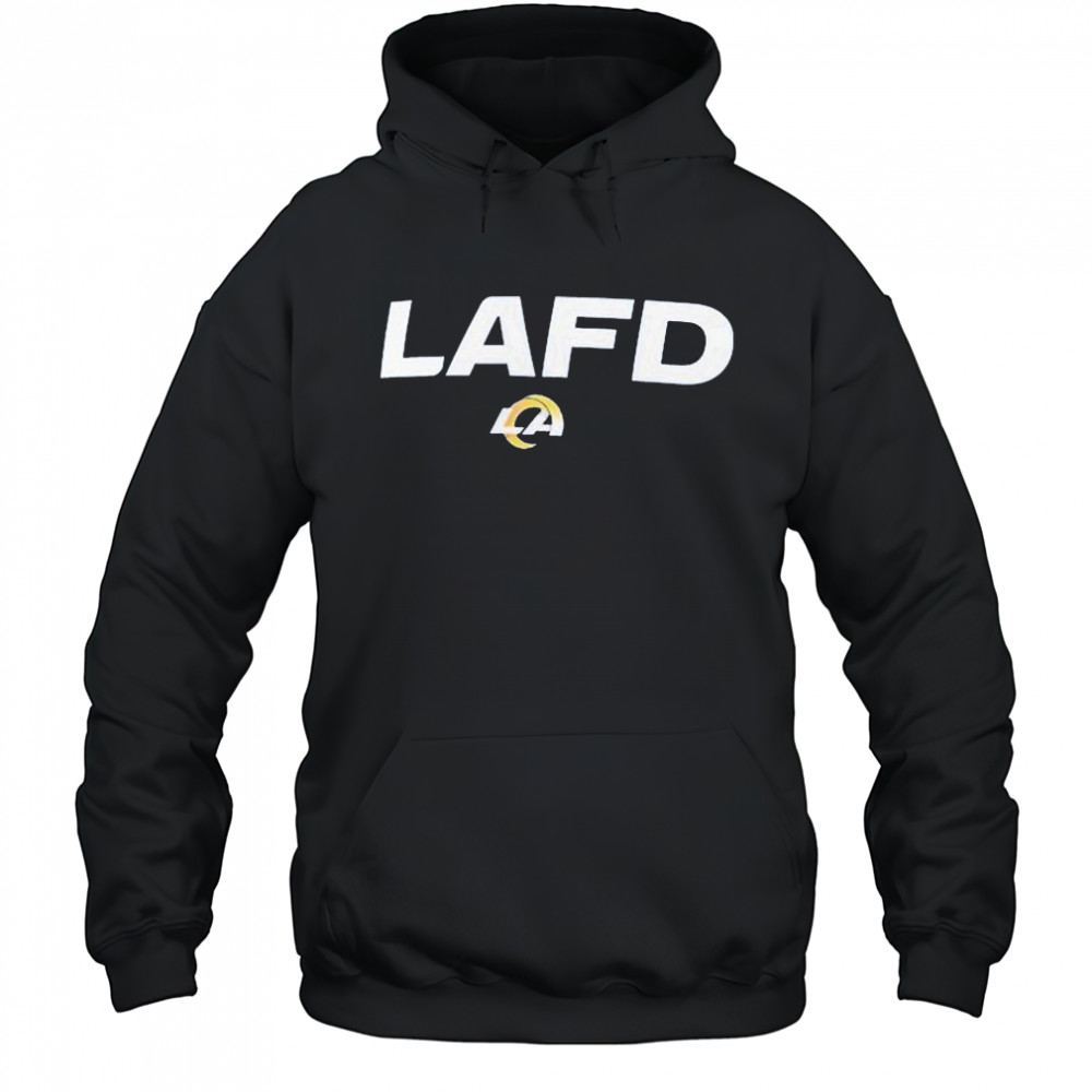 Los Angeles Rams LAFD T-Shirt Hoodie