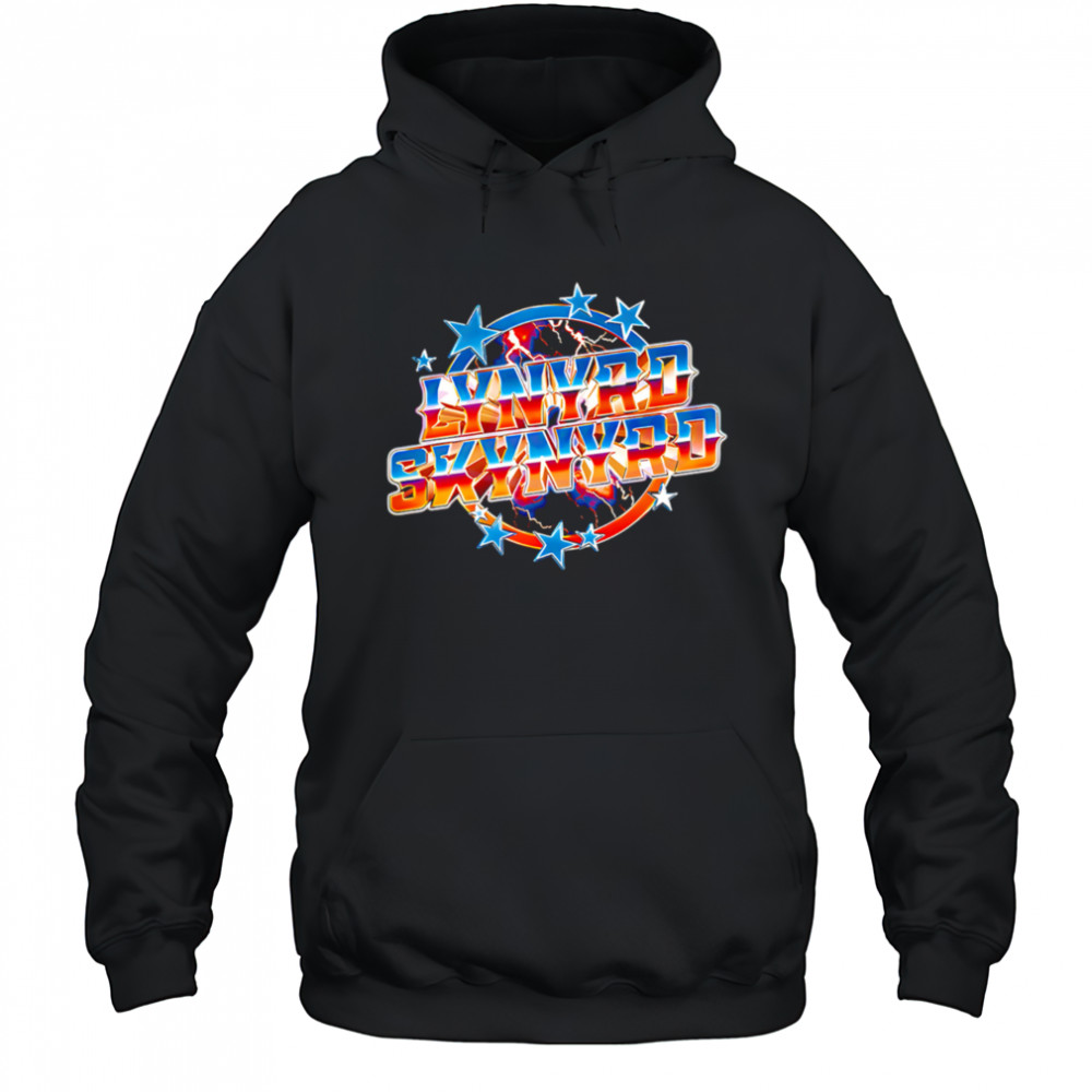 Lynyrd Skynyrd Chrome Lightning Stars logo shirt Hoodie