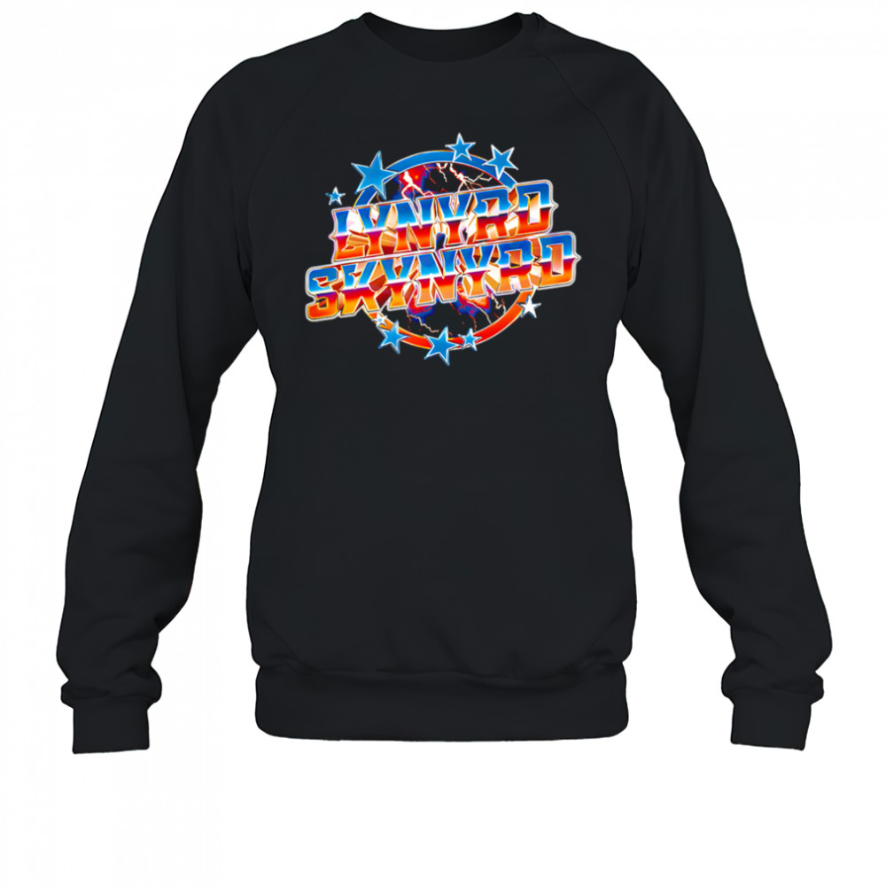 Lynyrd Skynyrd Chrome Lightning Stars logo shirt Sweatshirt