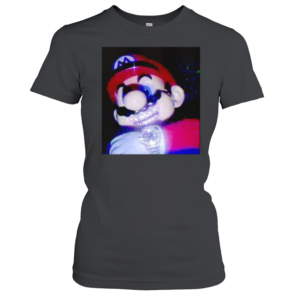 Mario mushrooms bust down shirt Women's T-shirt