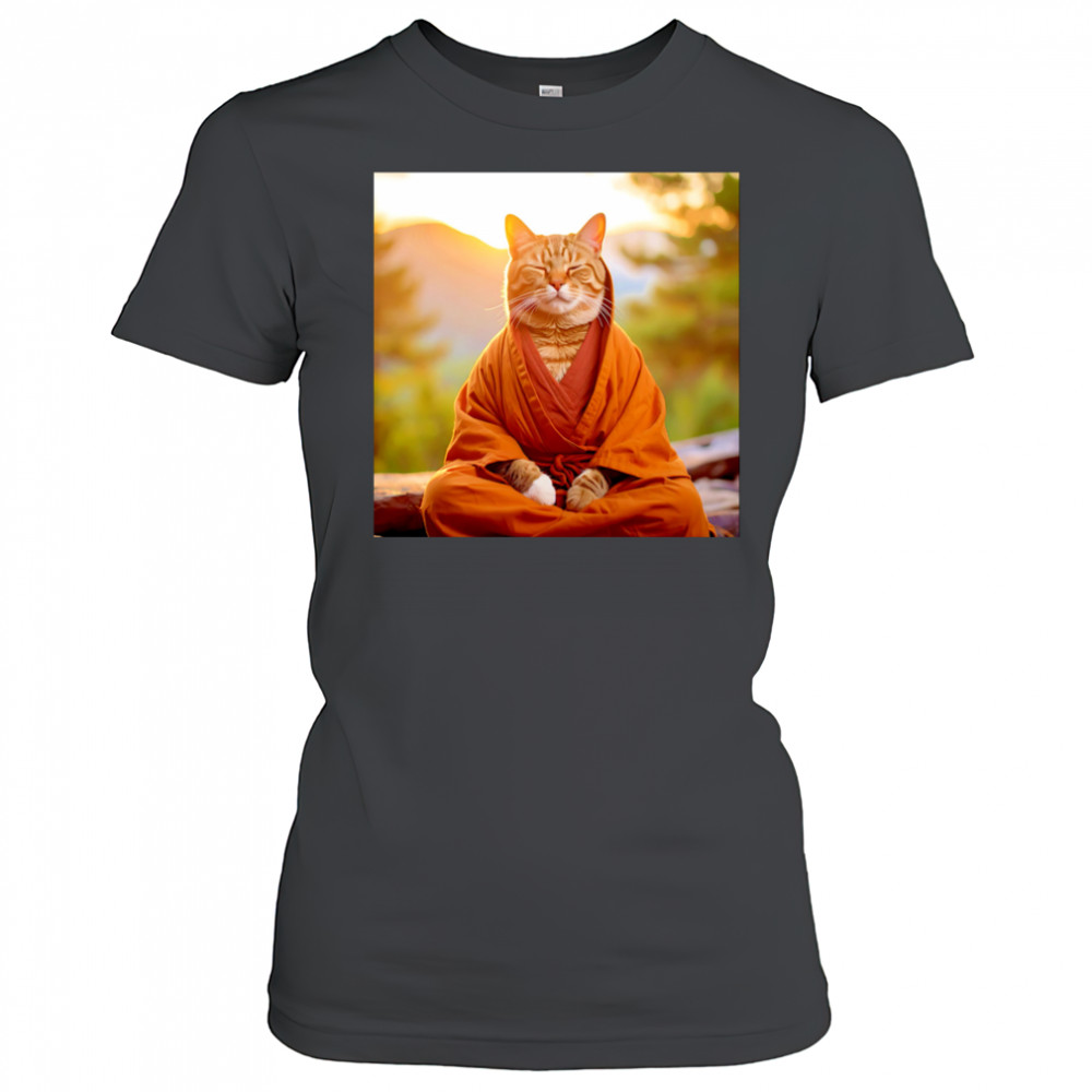 Meditate Cat shirt Women's T-shirt