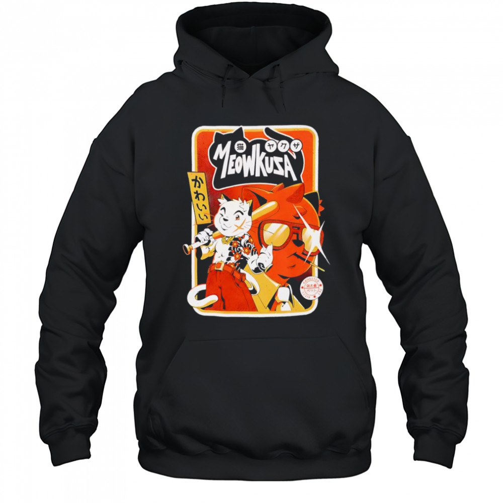 Meowkusa Poster shirt Hoodie