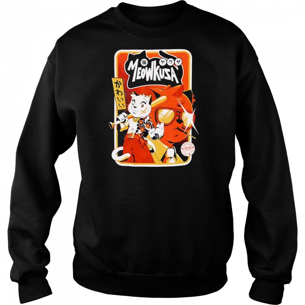 Meowkusa Poster shirt Hoodie