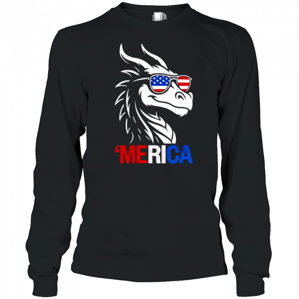 ‘Merica dragon shirt Long Sleeved