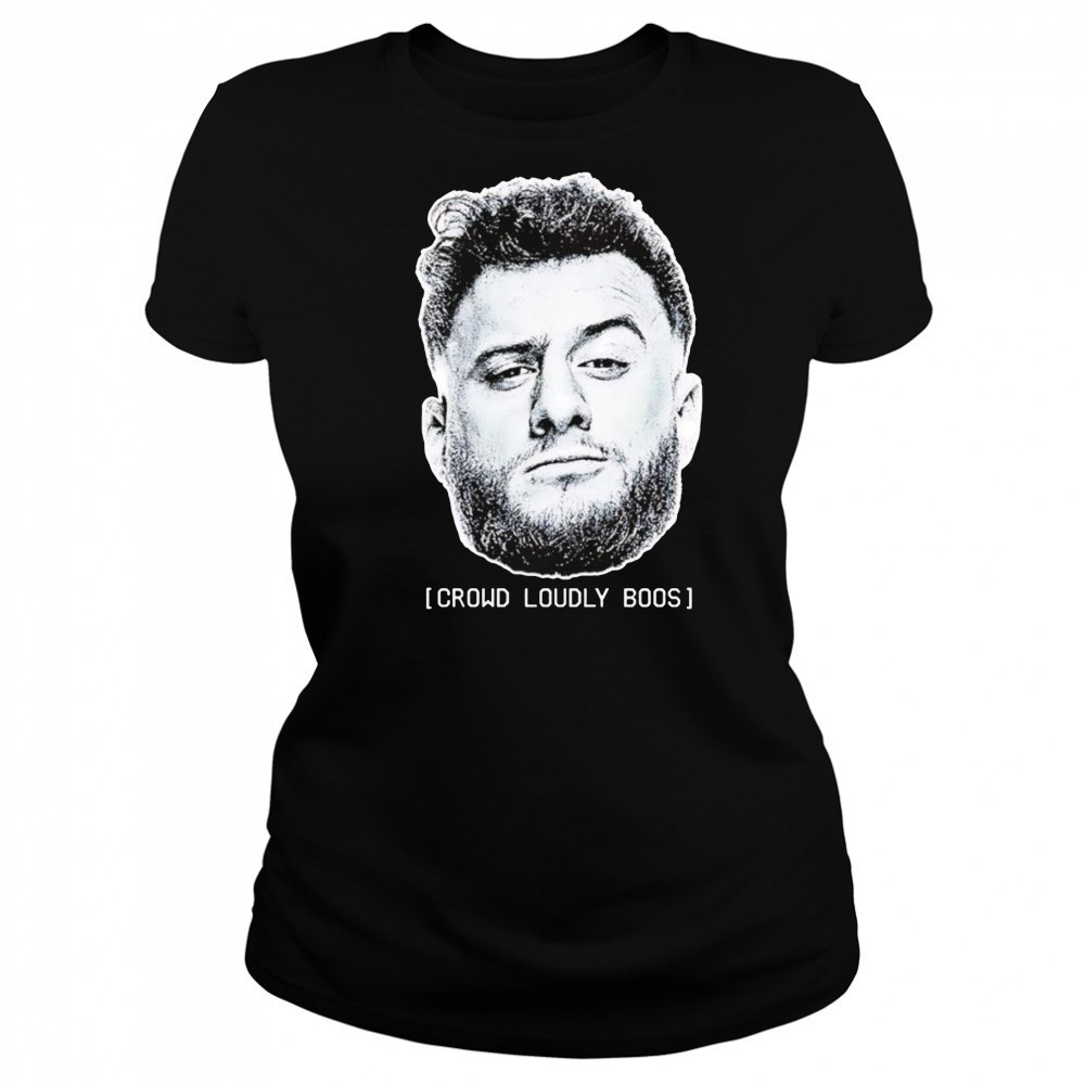 MJF crowd loudly boos shirt Women's T-shirt