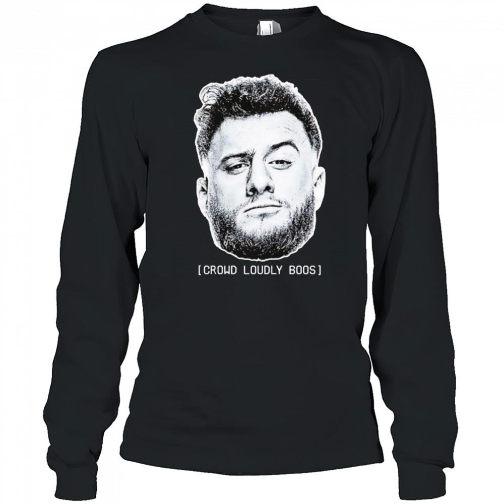 MJF crowd loudly boos shirt Long Sleeved