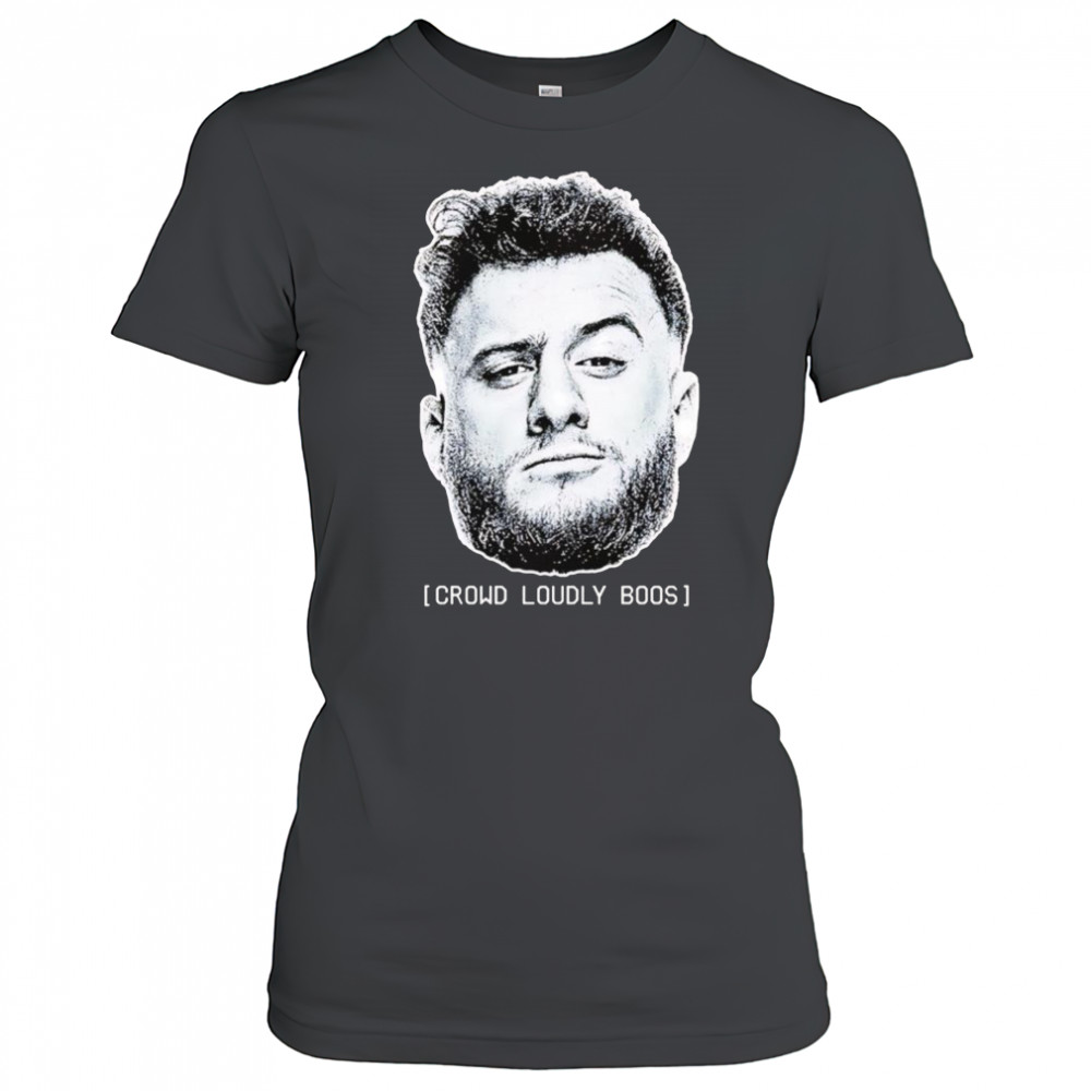 MJF crowd loudly boos shirt Women's T-shirt