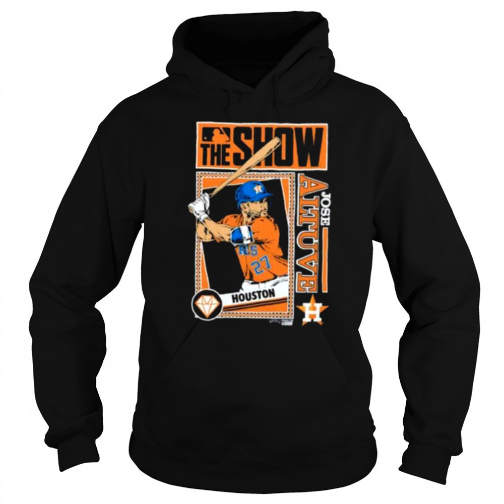 MLB The Show Houston Astros Jose Altuve comic shirt Sweatshirt