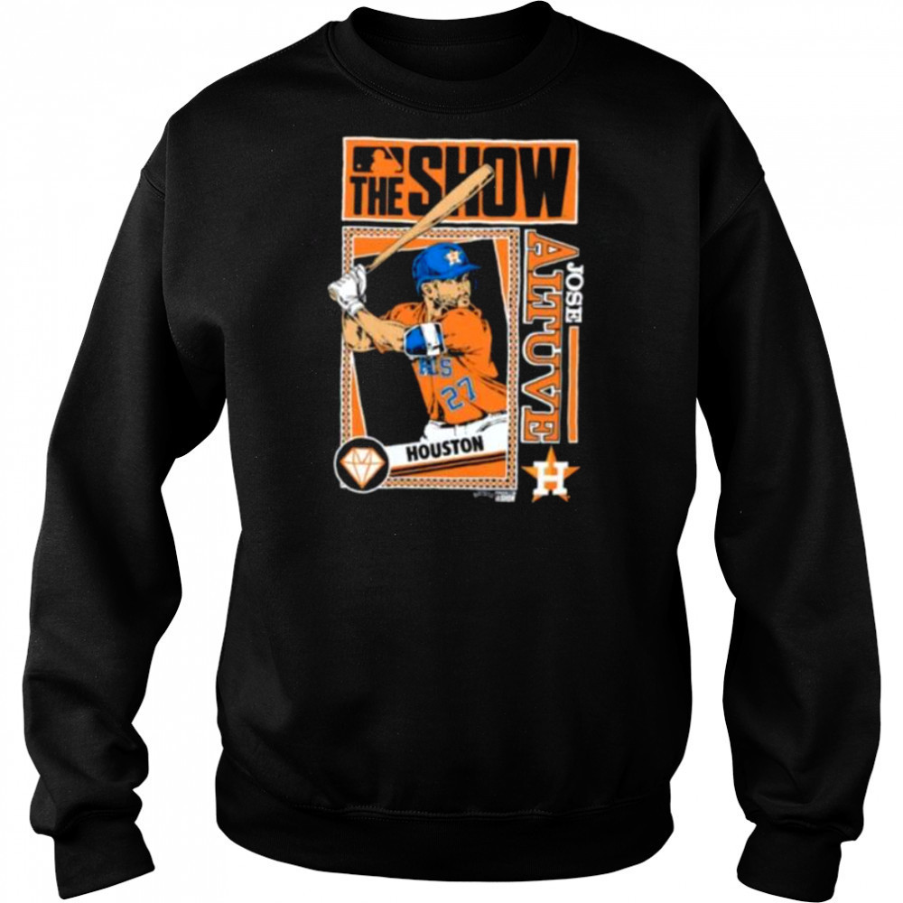 MLB The Show Houston Astros Jose Altuve comic shirt Hoodie