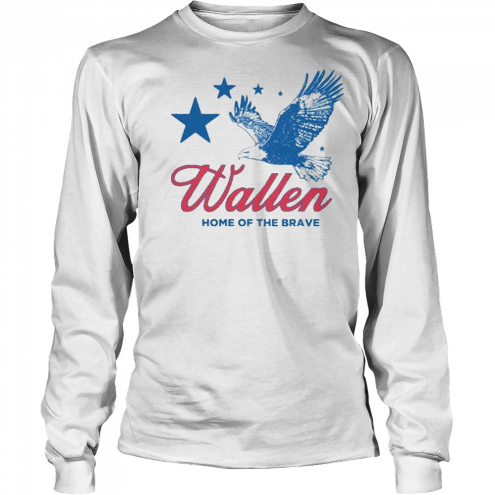 Morgan Wallen Home Of The Brave T-Shirt Long Sleeved