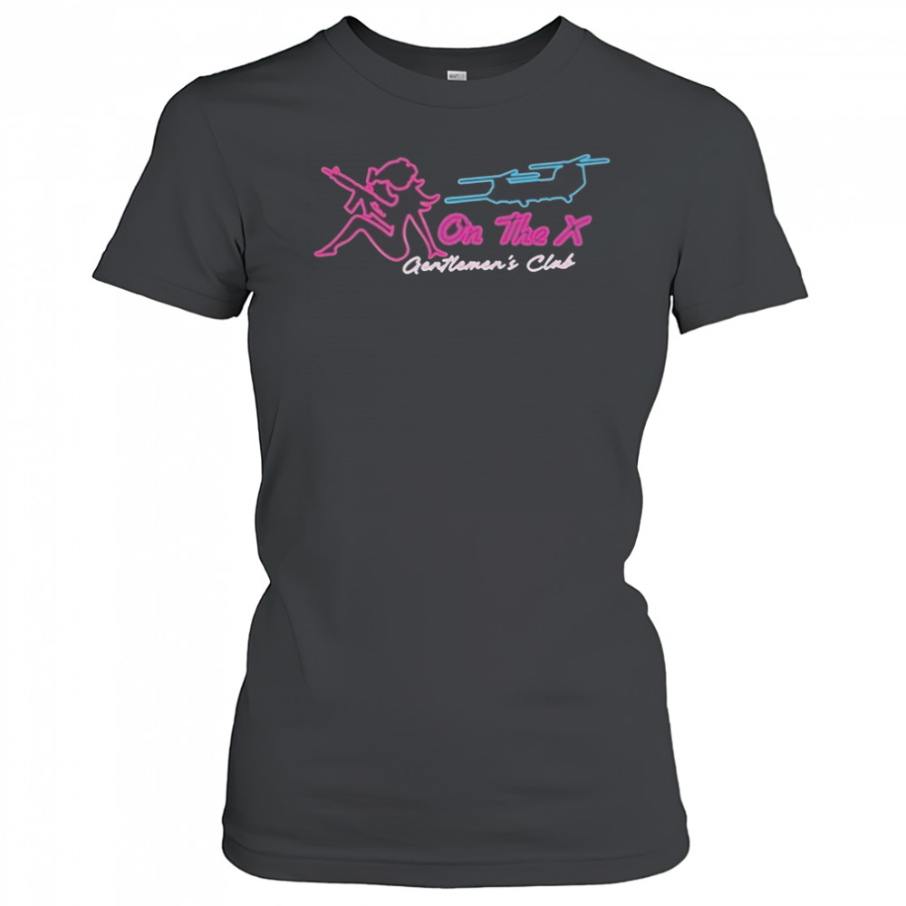 On The X Gentlemen’s Club T-shirt Women's T-shirt