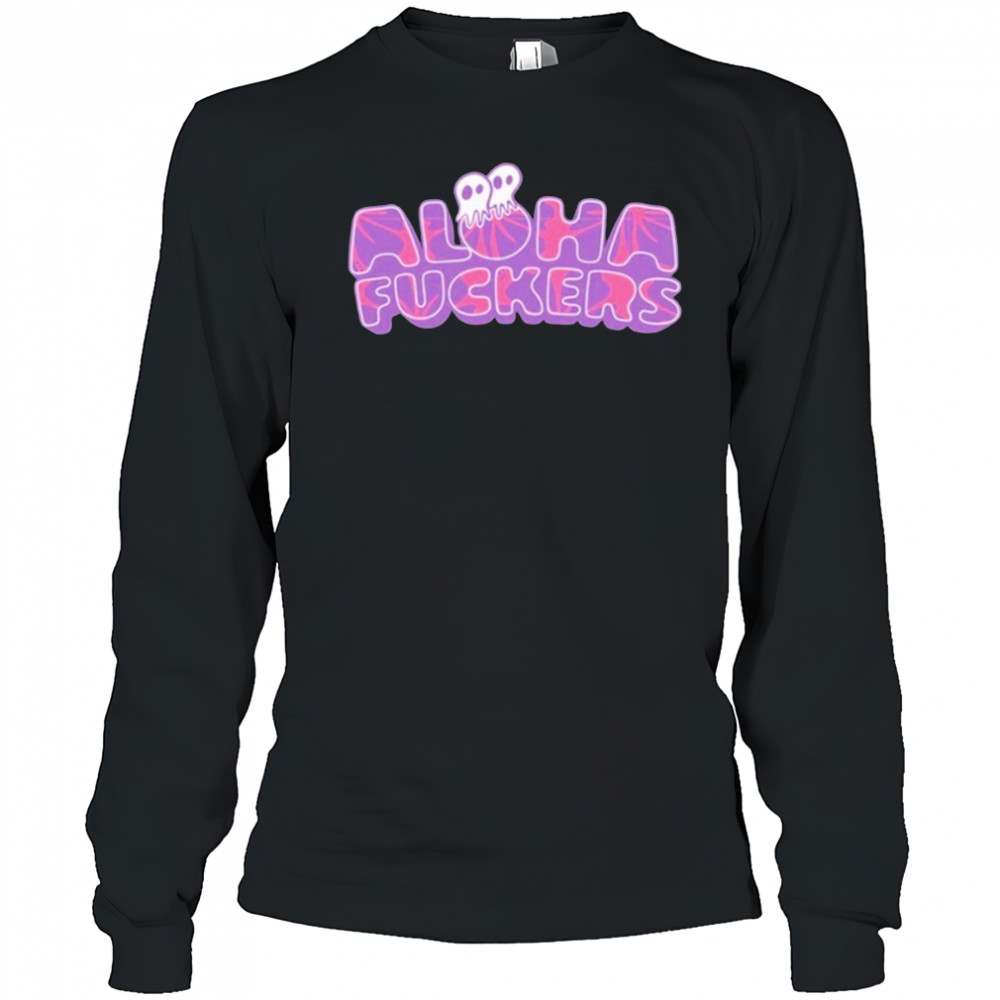 Pepper Aloha Fuckers Hibiscus T-Shirt Long Sleeved