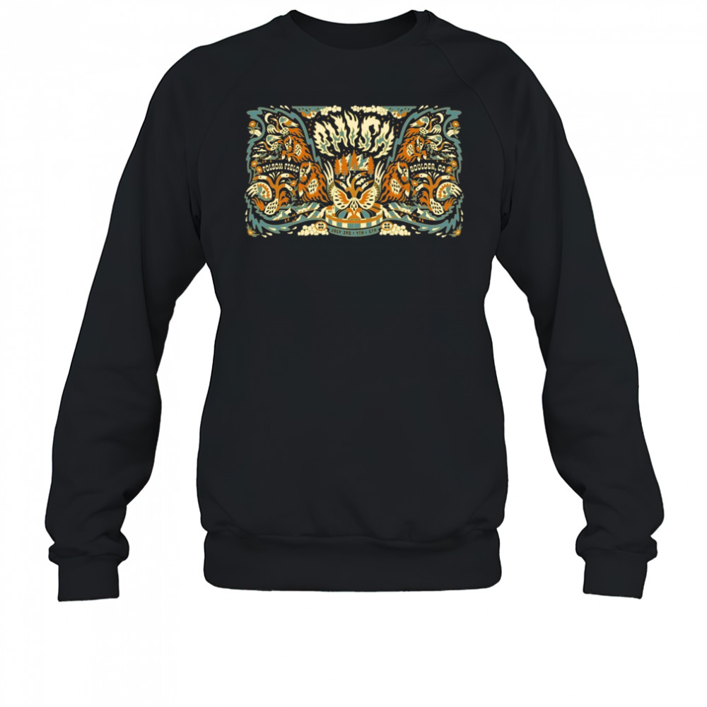 Phish Folsom Field Boulder CO July 3-5 2025 Poster T-Shirt Sweatshirt