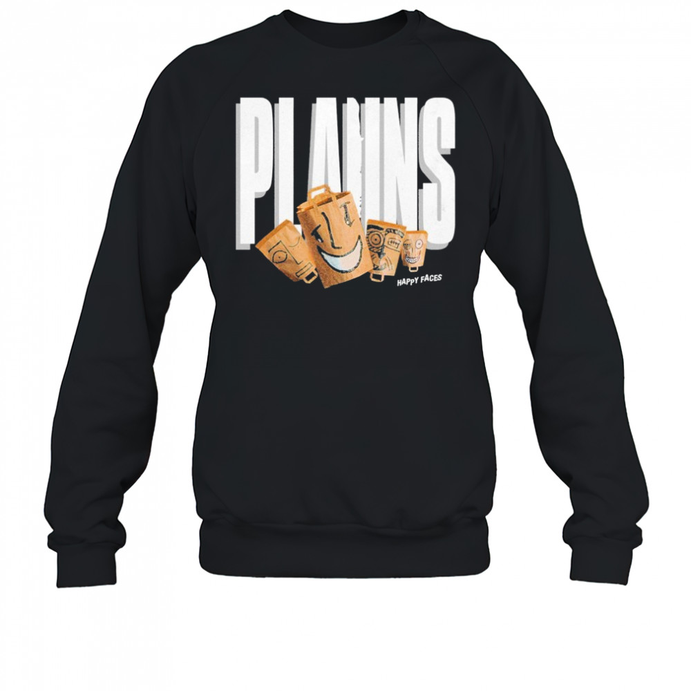 Plaiins Happy Faces T-shirt Sweatshirt