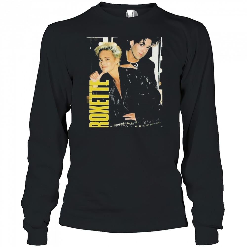 Pop Group Roxette T-shirt Long Sleeved