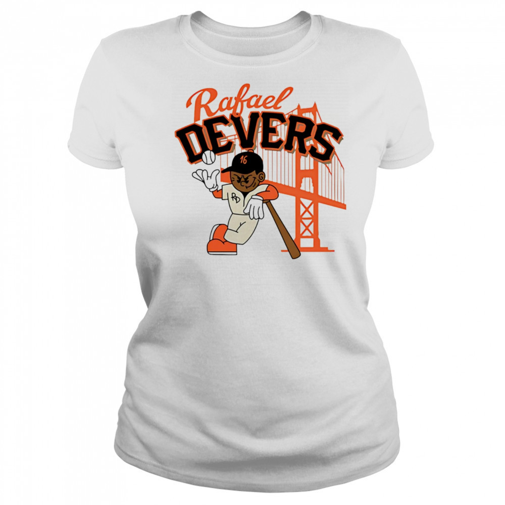 Rafael Devers San Francisco Giants Baseball Mid Summer cartoon T Shirt Women's T-shirt