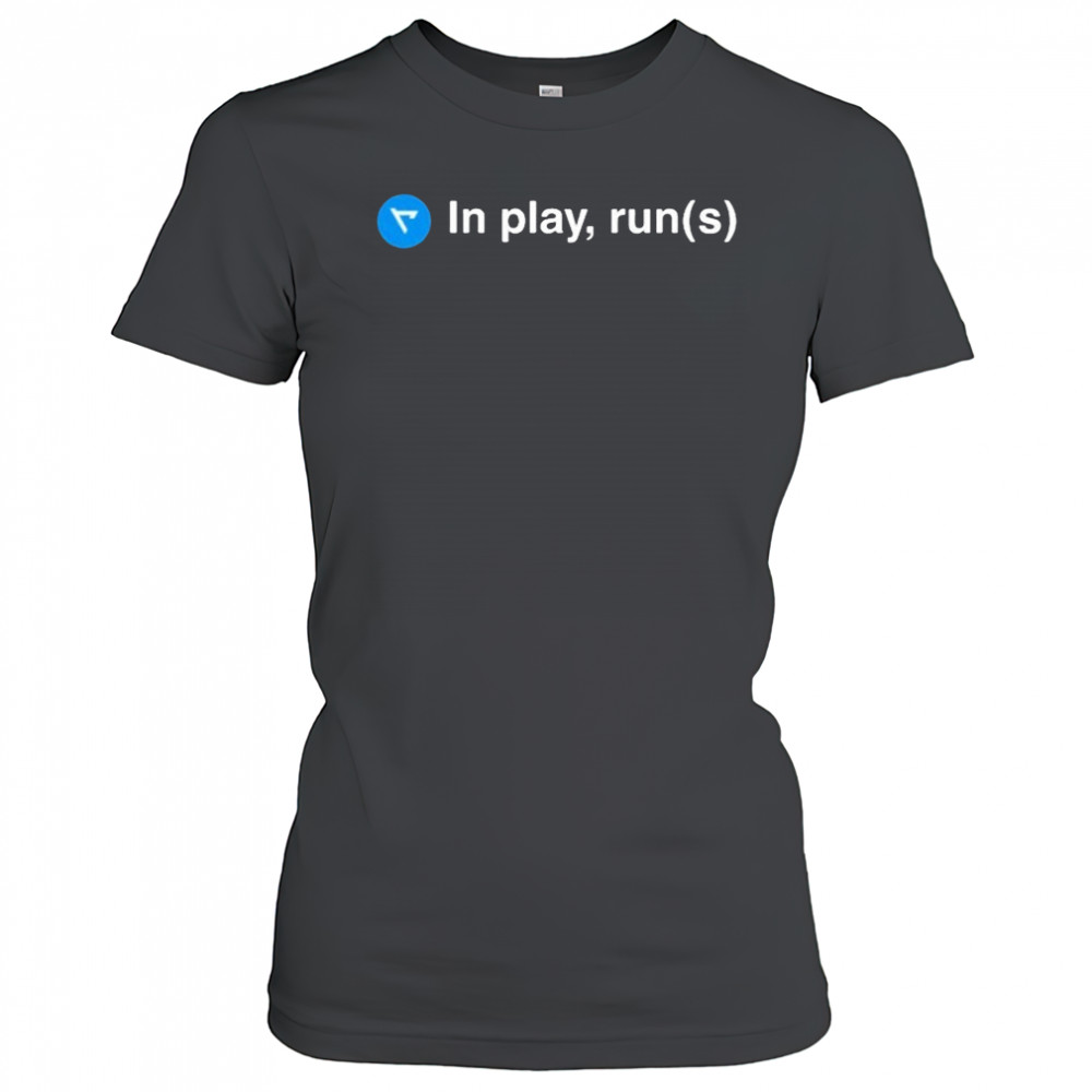 Real Sports In Play Runs T-shirt Women's T-shirt