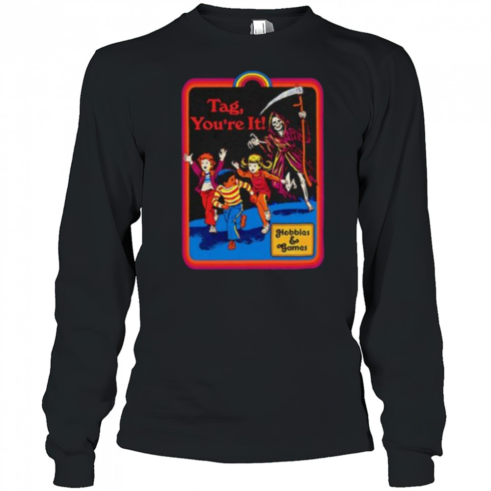 Rhea Ripley tag you’re it hobbies and games shirt Long Sleeved
