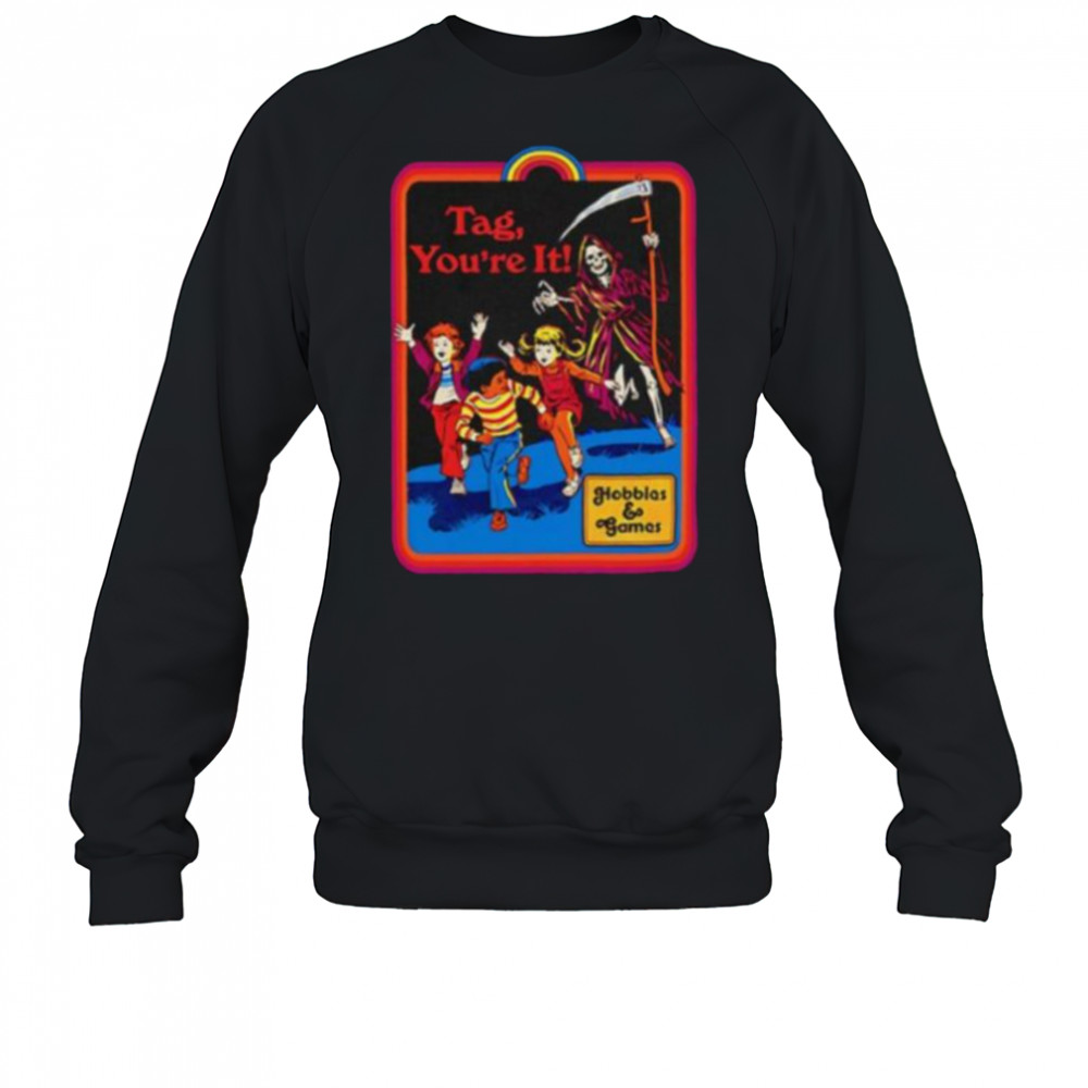 Rhea Ripley tag you’re it hobbies and games shirt Sweatshirt