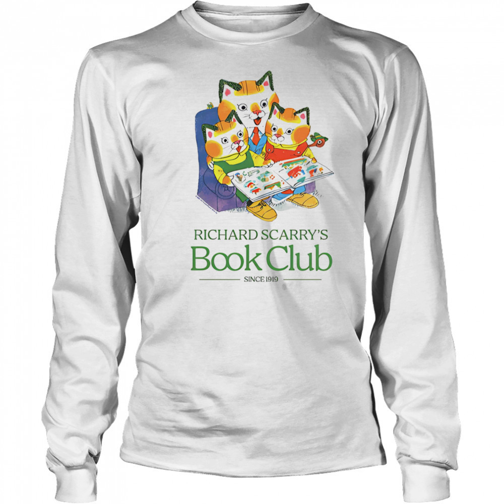 Richard Scarry book club shirt Long Sleeved