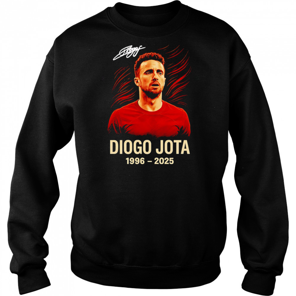 Rip Diogo Jota Legend 1996 2025 shirt Hoodie