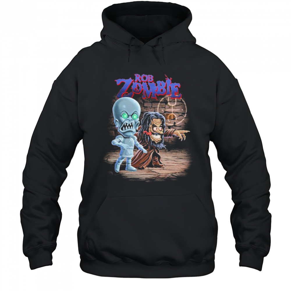 Rob Zombie Rob And Robot T-shirt Hoodie