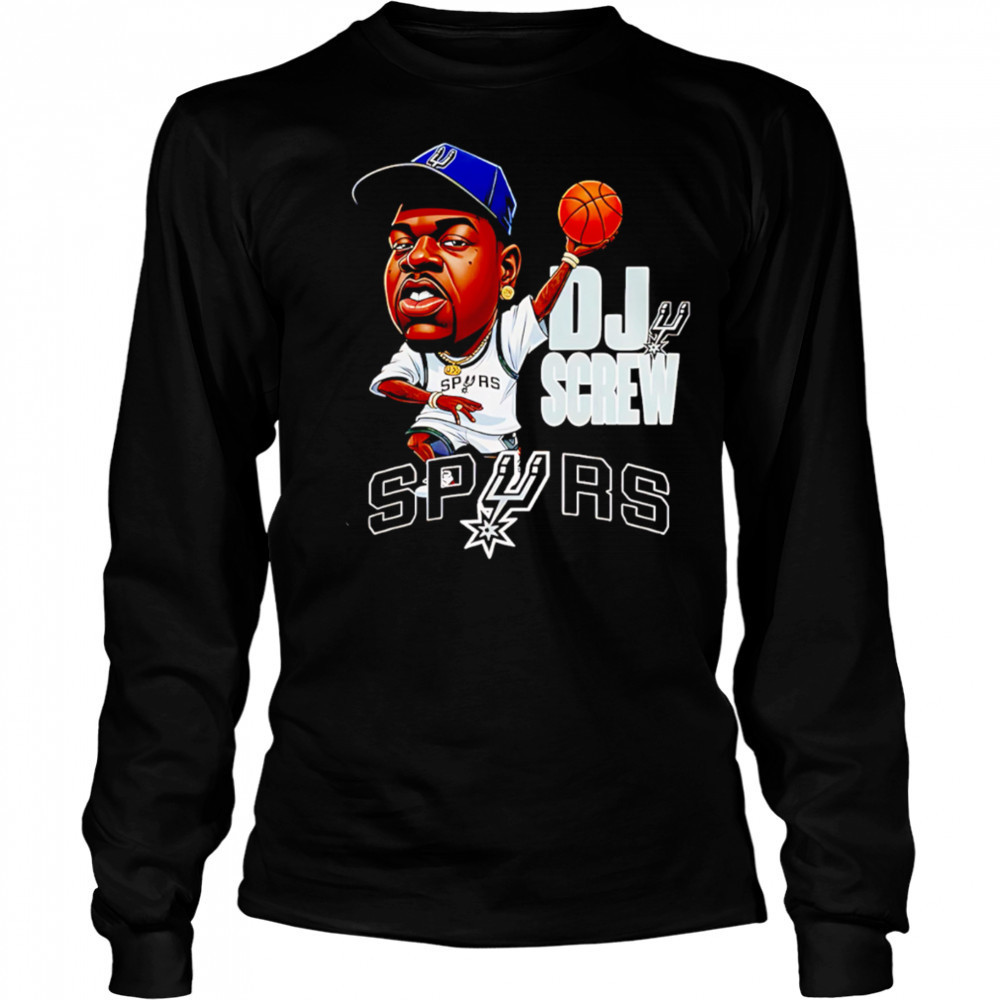 San Antonio Spurs x DJ Screw Limited Edition shirt Long Sleeved