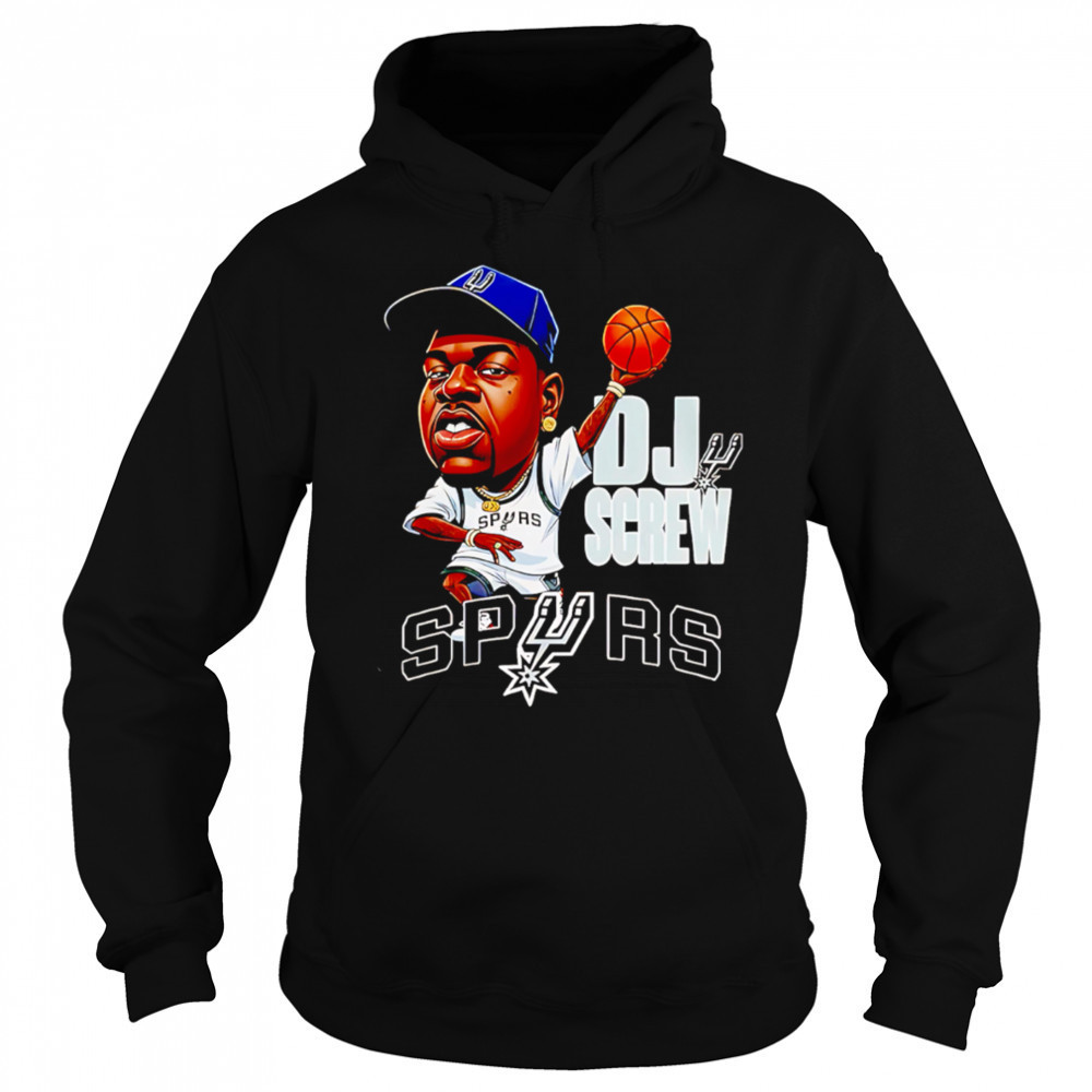 San Antonio Spurs x DJ Screw Limited Edition shirt Sweatshirt