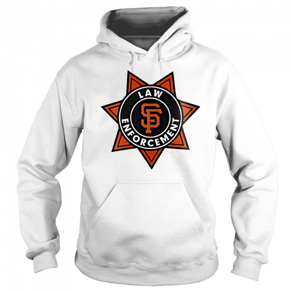 San Francisco Giants Law Enforcement Appreciation Night 2025 logo shirt Sweatshirt