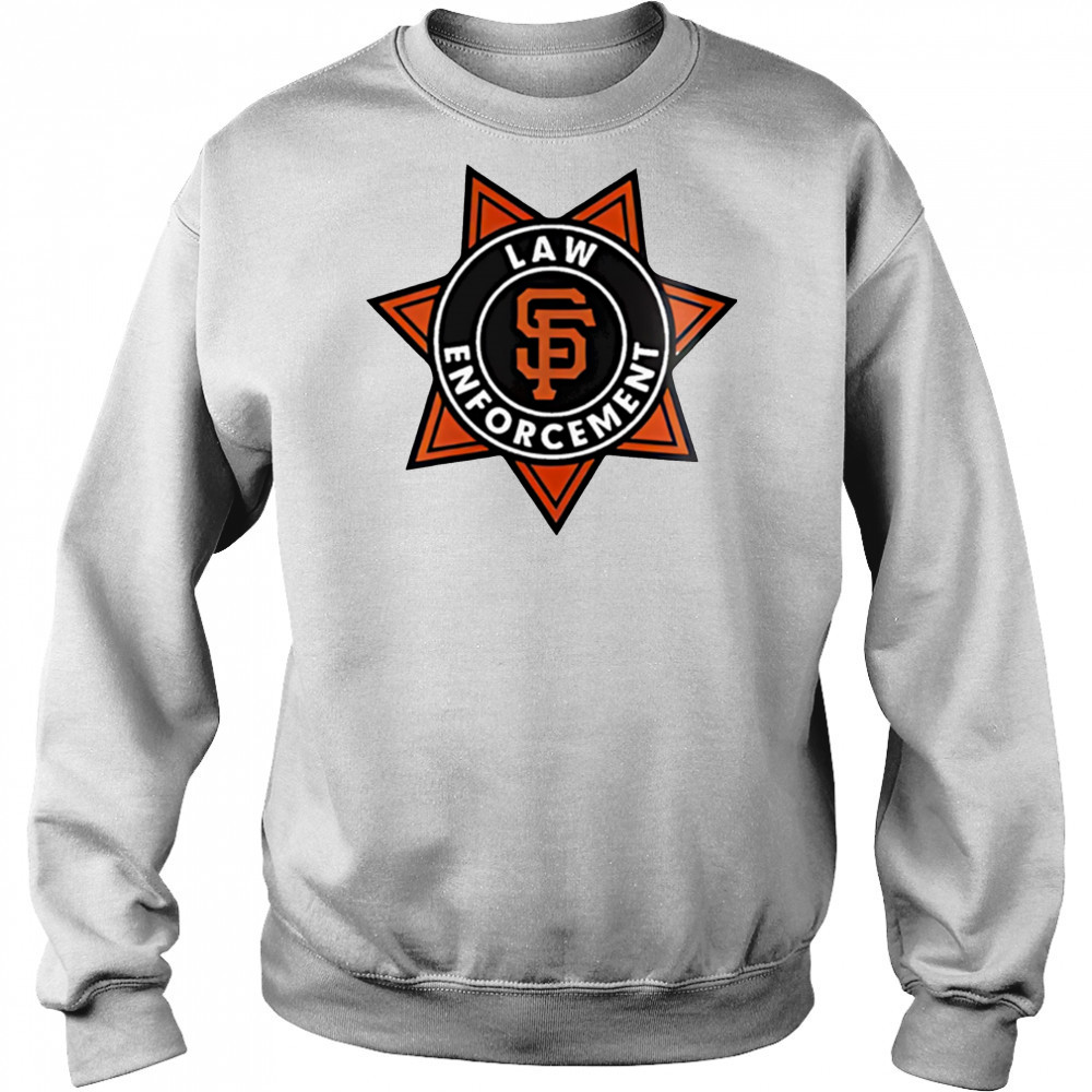 San Francisco Giants Law Enforcement Appreciation Night 2025 logo shirt Hoodie