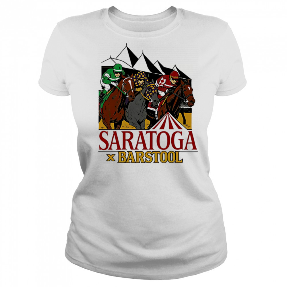 Saratoga Barstool Sports Racing shirt Women's T-shirt