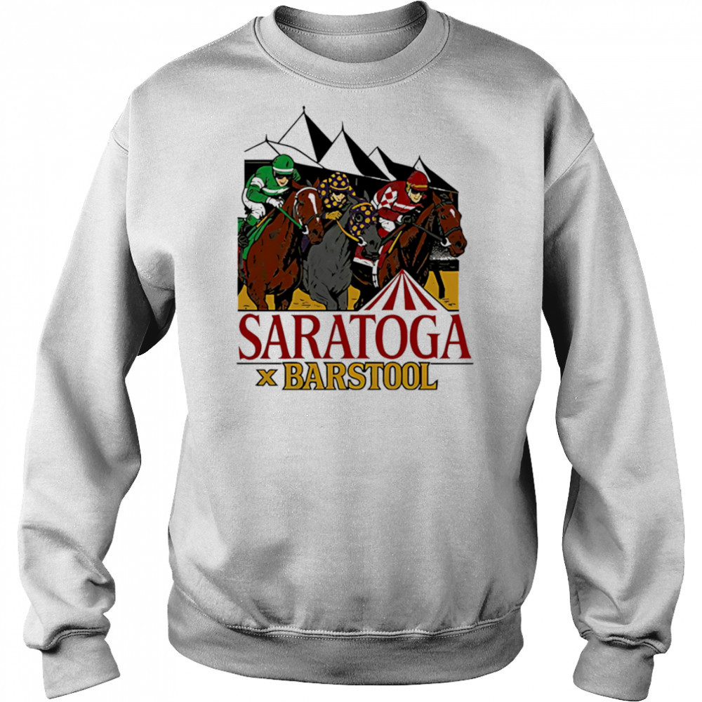Saratoga Barstool Sports Racing shirt Hoodie