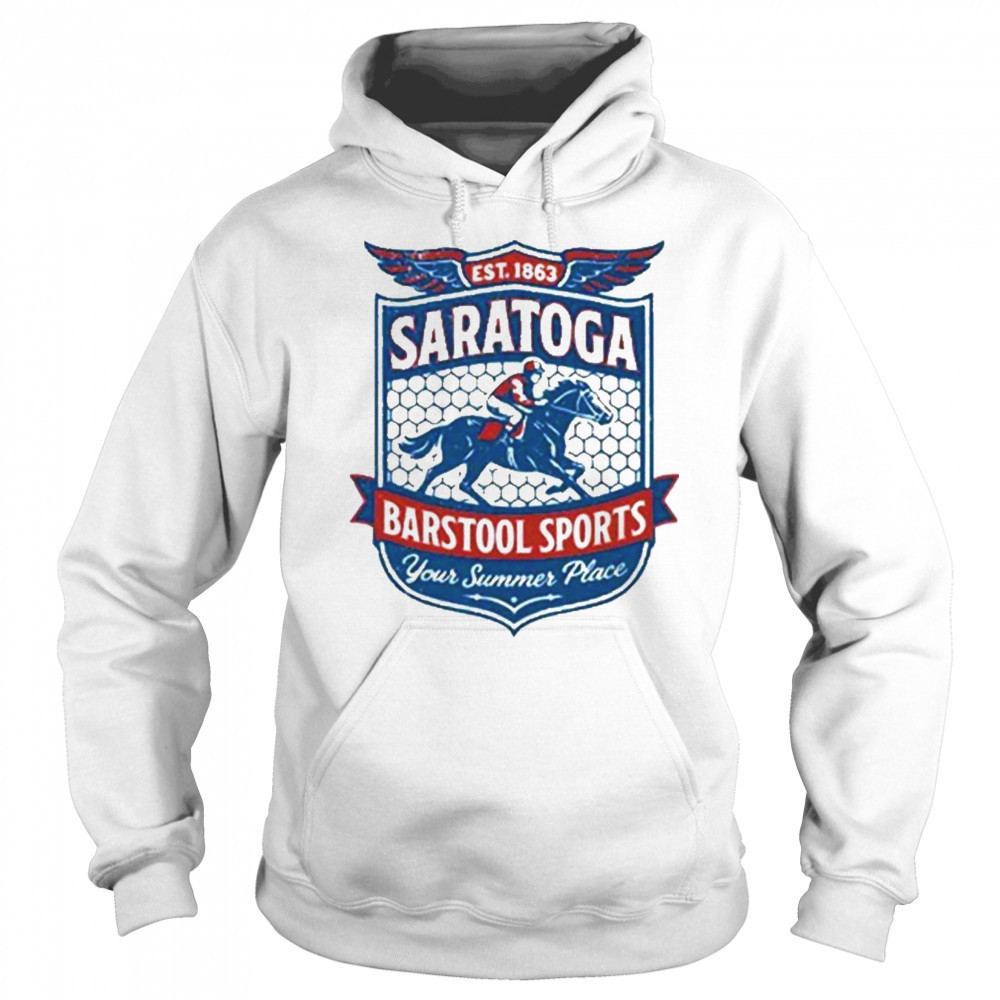 Saratoga X Barstool Sports Crest T-Shirt Sweatshirt