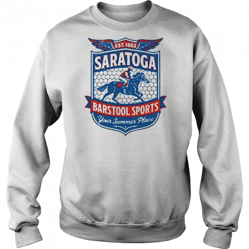 Saratoga X Barstool Sports Crest T-Shirt Hoodie